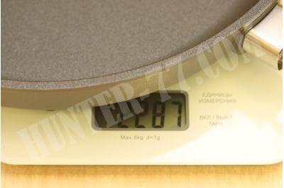 Hoffmann extra large cast aluminum frying pan 32 cm with lid induction 4.5 cm inside height-foto15