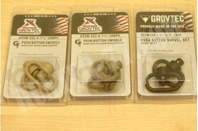 HEAVY DUTY PUSH BUTTON SWIVEL SET - GTSW288 Manganese black-foto4