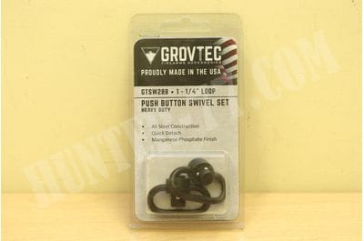 HEAVY DUTY PUSH BUTTON SWIVEL SET - GTSW288 Manganese black-foto3