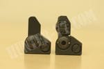 Micro Set - M4 Front and Dioptic Rear  Troy Industries BLK SSIG-MCM-SSBT-00
