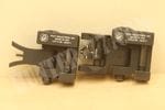 Micro Set - M4 Front and Dioptic Rear  Troy Industries BLK SSIG-MCM-SSBT-00