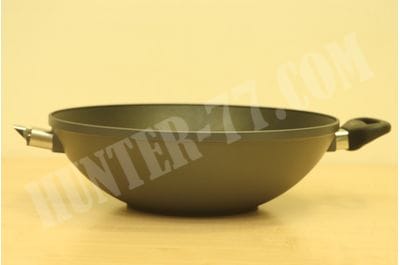 Large Wok Pan for Induction Cookers 32 cm Hoffmann -foto5