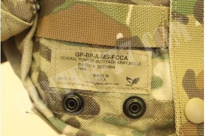 1000D Butt Pack General Purpose GP Buttpack multicam / multicam -foto10