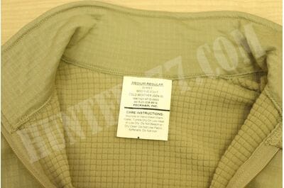 L2 Теплая рубашка Tan Слой 2 GEN III ECWCS – LEVEL II: MID-WEIGHT SHIRT Desert Sand L2 Top TAN -foto18