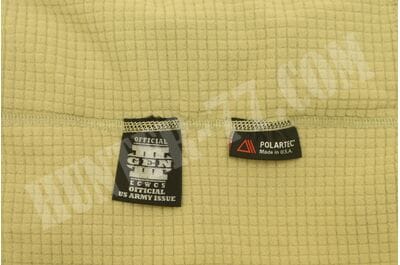 L2 Теплая рубашка Tan Слой 2 GEN III ECWCS – LEVEL II: MID-WEIGHT SHIRT Desert Sand L2 Top TAN -foto17