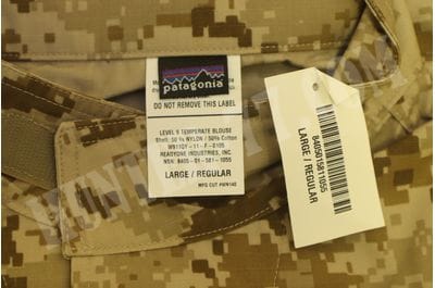 Patagonia Level 9 L9 Temperate Blouse AOR1 Field Shirt DCU DESERT CAMOUFLAGE-foto2