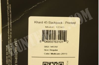 Arc'teryx LEAF Khard 45 BackPack MultiCam model 12343-foto8