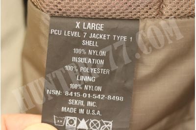 Halys Sekri PCU L7 Level 7 Type 1 High Loft Jacket Alpha Gray-foto10