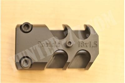 Roedale Muzzle Brake M18x1.5 Matt Blued-Black dark grey-foto3