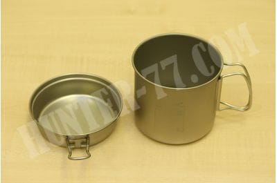 Snow Peak Trek 900 Titanium Cookset Pot and Skillet, SCS-008T 0.9 L-foto3