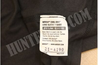 Massif Cool Knit Crew (FR) Black MSRT00010 LS -foto10