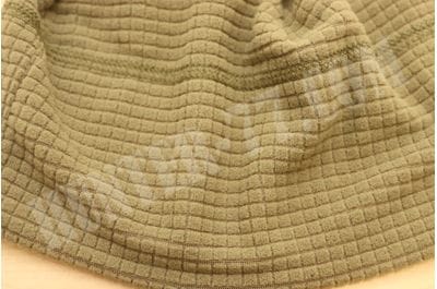 US Military Grid Fleece Waffle Thermal Winter Watch Hat Coyote Brown -foto3