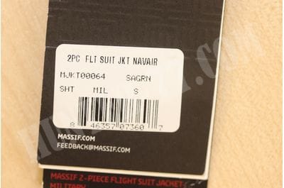 Massif  2-PIECE FLIGHT SUIT JACKET V2 NAVAIR WOMEN'S FIT (FR) Sage Green MJKT00064 V2-foto12