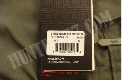 Massif 2-PIECE FLIGHT SUIT PANT MILITARY (FR) V2 Sage Green MPNT00069-foto11