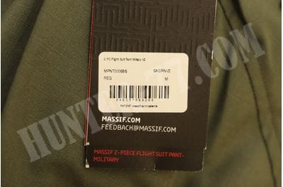 Massif 2-PIECE FLIGHT SUIT PANT MILITARY (FR) V2 Sage Green MPNT00069-foto20