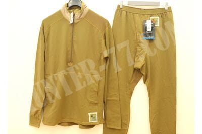 Теплое негорючее термобелье L2 USMC FROG рубашка + кальсоны койот-foto3