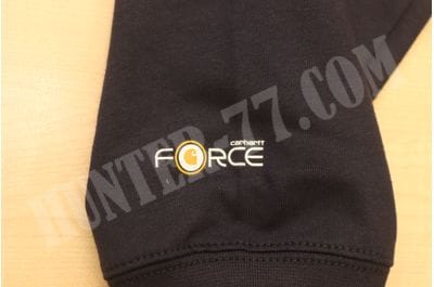 Carhartt Flame Resistant FR 100235-410 FORCE CAT2 Long Sleeve Pocket T Shirt Navy Blue-foto3