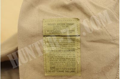 Trouser Aircrew Combat MS Flyers Class 2 Tan 380 used Medium Short-foto3