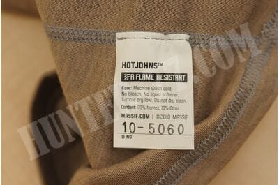 Massif® HotJohns® Crew Shirt (FR) Flame Resistant Nomex 90% coyote TAN-foto7