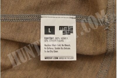 Massif® HotJohns® Crew Shirt (FR) Flame Resistant Nomex 90% coyote TAN-foto9
