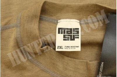 Костюм рубашка + кальсоны COYOTE TAN 90% Nomex Massif® HOTJOHNS® Crew Shirt (FR) + BOTTOM (FR) Base Layer-foto25
