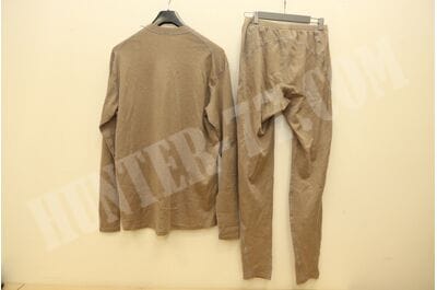 Костюм рубашка + кальсоны COYOTE TAN 90% Nomex Massif® HOTJOHNS® Crew Shirt (FR) + BOTTOM (FR) Base Layer-foto5