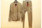 Костюм рубашка + кальсоны негорючие Massif® HOTJOHNS® COYOTE TAN Crew Shirt (FR) 90% Nomex + BOTTOM (FR) 92% Nomex Base Layer