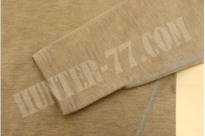 Костюм рубашка + кальсоны COYOTE TAN Massif® HOTJOHNS® Crew Shirt (FR) 90% Nomex + BOTTOM (FR) 92% Nomex Base Layer-foto8