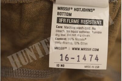 Негорючие кальсоны AFDTB Massif HOTJOHNS® (FR) 90% Nomex MPNT00005-foto18