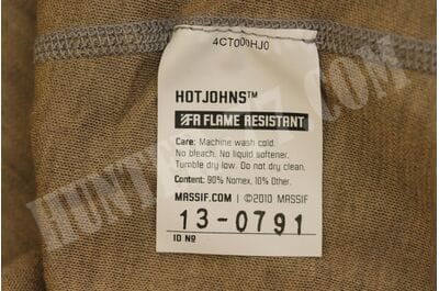 Рубашка негорючая AFDTB Massif® HotJohns® Crew (FR) MSRT00003 90% Nomex -foto9