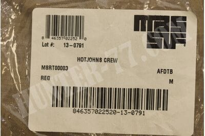 Костюм рубашка + кальсоны Massif® HOTJOHNS® AFDTB Crew (FR) MSRT00003 + BOTTOM (FR) MPNT00005 90% Nomex Base Layer-foto11