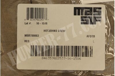 Костюм рубашка + кальсоны Massif® HOTJOHNS® AFDTB Crew (FR) MSRT00003 + BOTTOM (FR) MPNT00005 90% Nomex Base Layer-foto12