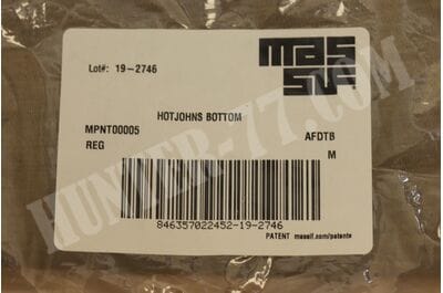 Костюм рубашка + кальсоны Massif® HOTJOHNS® AFDTB Crew (FR) MSRT00003 + BOTTOM (FR) MPNT00005 90% Nomex Base Layer-foto13