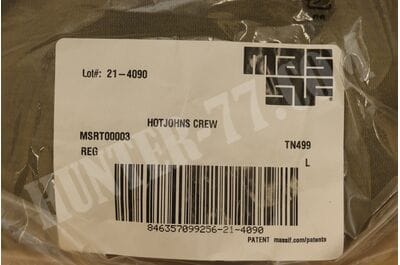 Негорючая рубашка 91% HotJohns® Crew TAN 499 Massif® MSRT00003 -foto9