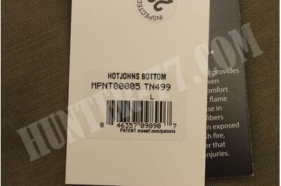 Костюм (рубашка + кальсоны) Massif® HOTJOHNS® TAN 499 Crew (FR) MSRT00003 + BOTTOM (FR) MPNT00005 91% Nomex Base Layer-foto22