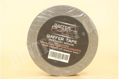 Камуфляжная тканная профессиональная лента Muted Army Green Gaffer 2 Inch X 25 Yards, Non-Reflective, Water Resistant.-foto5