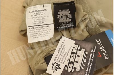 L1 ECWCS GEN III LEVEL 1  LIGHT-WEIGHT Undershirt & Drawers  COLD WEATHER-foto9