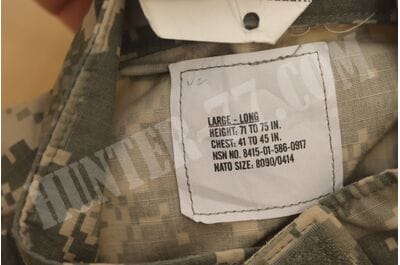 USGI Army ACU UCP Digital Camo Camouflage Combat Pant & Coat Cotton/Nylon Ripstop -foto9