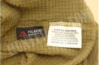  USMC L2 SET MR USMC Polartec FROG Waffle Grid Fleece 1/2 zip Peckham Pullover + pants Coyote-foto18