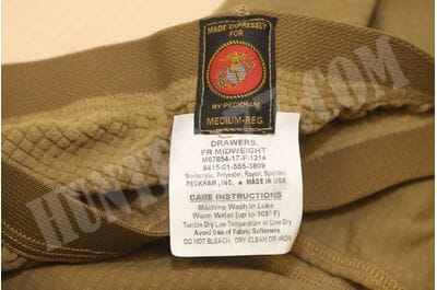  USMC L2 SET MR USMC Polartec FROG Waffle Grid Fleece 1/2 zip Peckham Pullover + pants Coyote-foto22