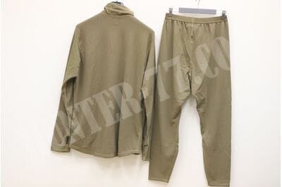  USMC L2 SET MR USMC Polartec FROG Waffle Grid Fleece 1/2 zip Peckham Pullover + pants Coyote-foto7