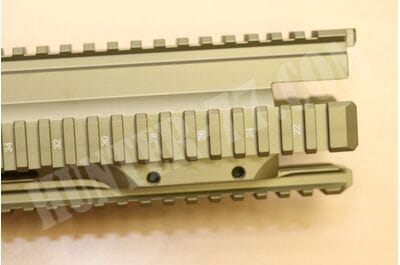 Heckler & Koch Picatinny Handguard G28 Long with Flip-Up Front Sight RAL8000 HK236375-WX415275-foto15