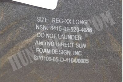 US Military Uniform Knee Pad Inserts Regular XX-Long NSN 8415-01-520-4086-foto3