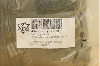 L7 Теплый КОСТЮМ XLL/LL Слой 7 Wild Things GEN III ECWCS LEVEL VII серый -foto2
