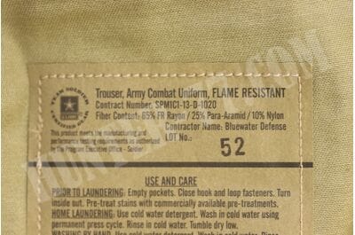 XLR FRACU MULTICAM COMBAT PANTS TROUSERS Army FR Combat Uniform Flame Resistant Insect Guard-foto9