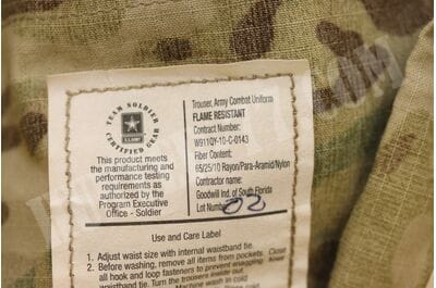 XLR FRACU MULTICAM COMBAT PANTS TROUSERS Army FR Combat Uniform Flame Resistant Insect Guard-foto20