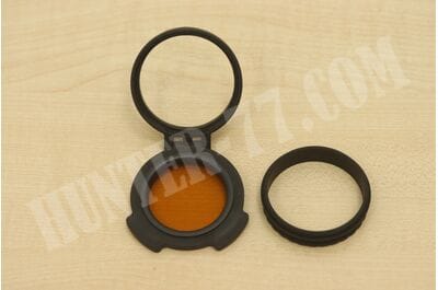 Tenebræx Amber See-Through Scope Cover with Adapter Ring for the Eotech Vudu 5-25x50  Black Objective KT5055-ACR-foto9