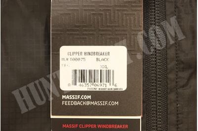 Massif Clipper Windbreaker (NON-FR) Black MJKT00075-foto5