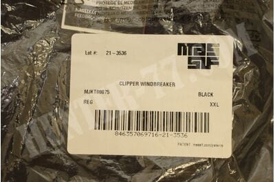 Massif Clipper Windbreaker (NON-FR) Black MJKT00075-foto4