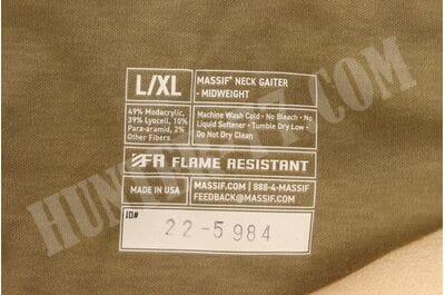 Шарф-труба Massif Neck Gaiter Midweight (FR) TAN499 MHDW00018-foto3